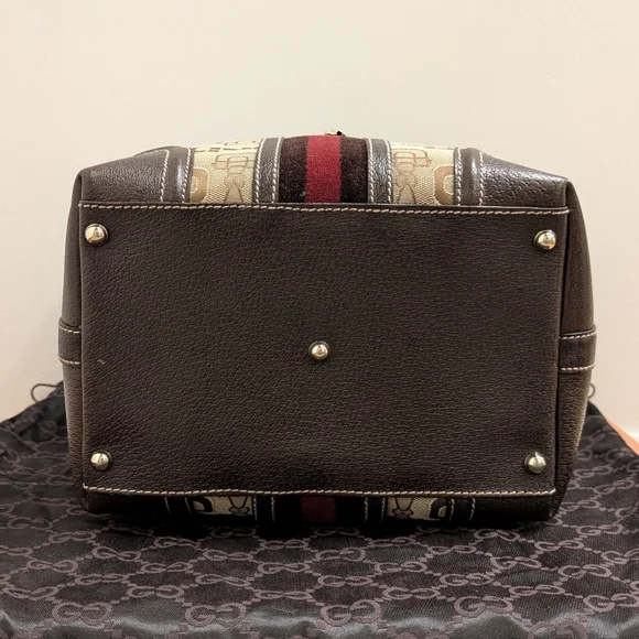 Gucci Boston Treasure Bag in Horsebit Canvas - Picture 6 of 16